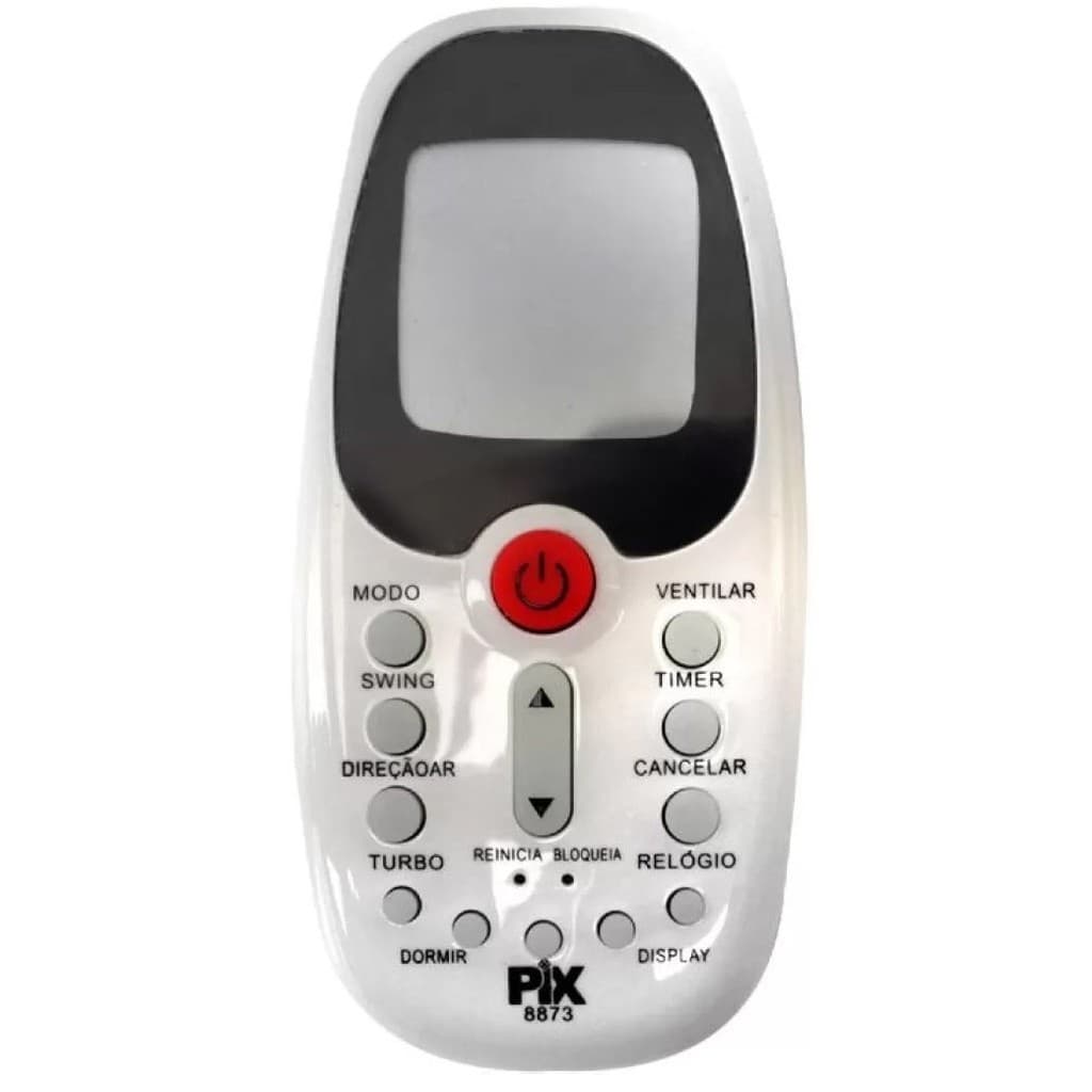 Controle Remoto Compatível Midea Ar Condicionado Le-7424