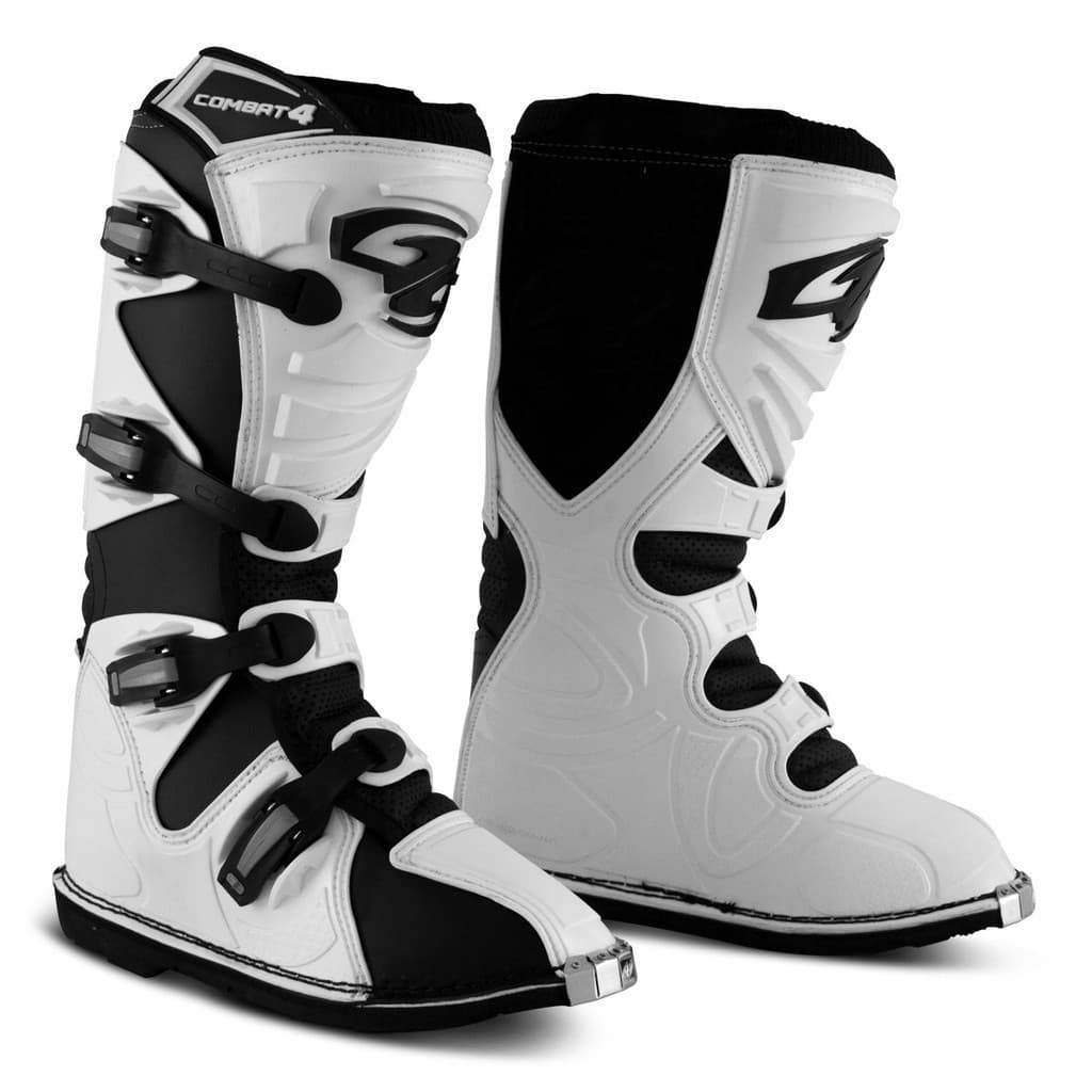 Bota Para Motocross Adulto Pro Tork Combat 4 Preto Masculino Feminino Bico em Aço Confortável (Par)