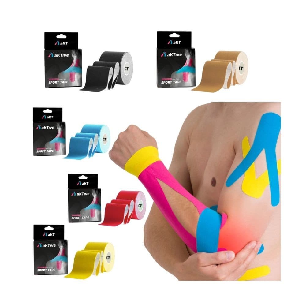 Kinesio Tape Aktive Sport Bandagem Elástica Adesiva