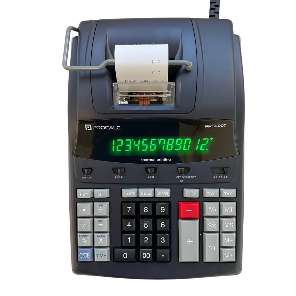 Calculadora De Impressao Termica 12dig Bivolt PR5400t