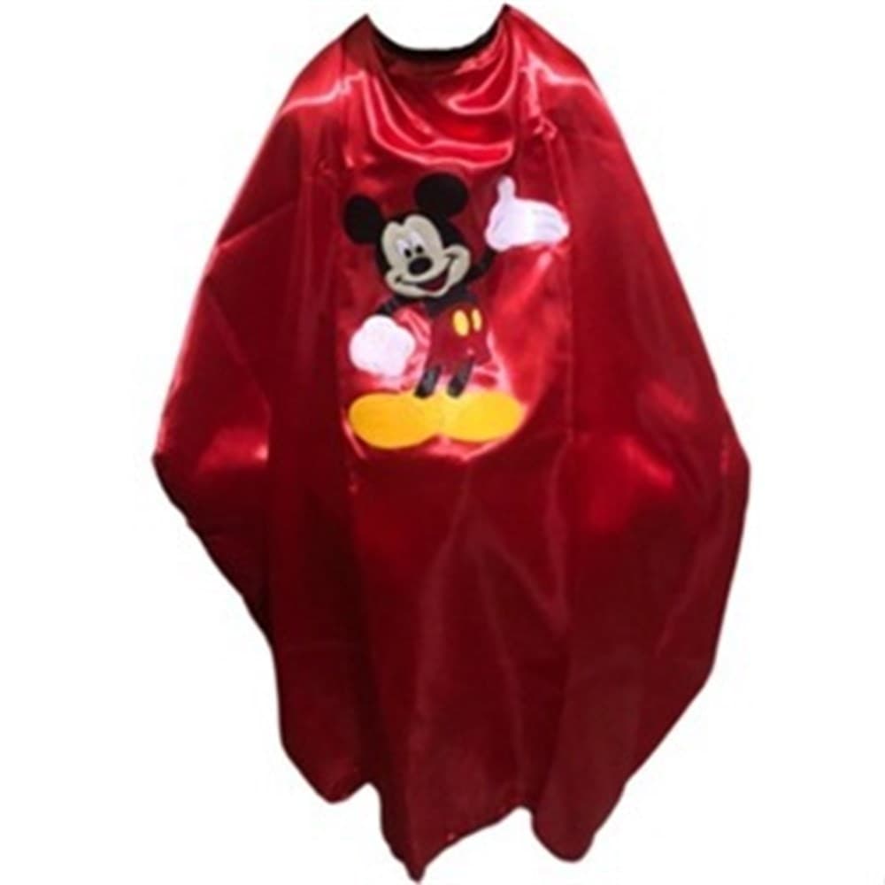 Capa de Corte Infantil Para Cabeleireiros em Cetim Mickey cod 874