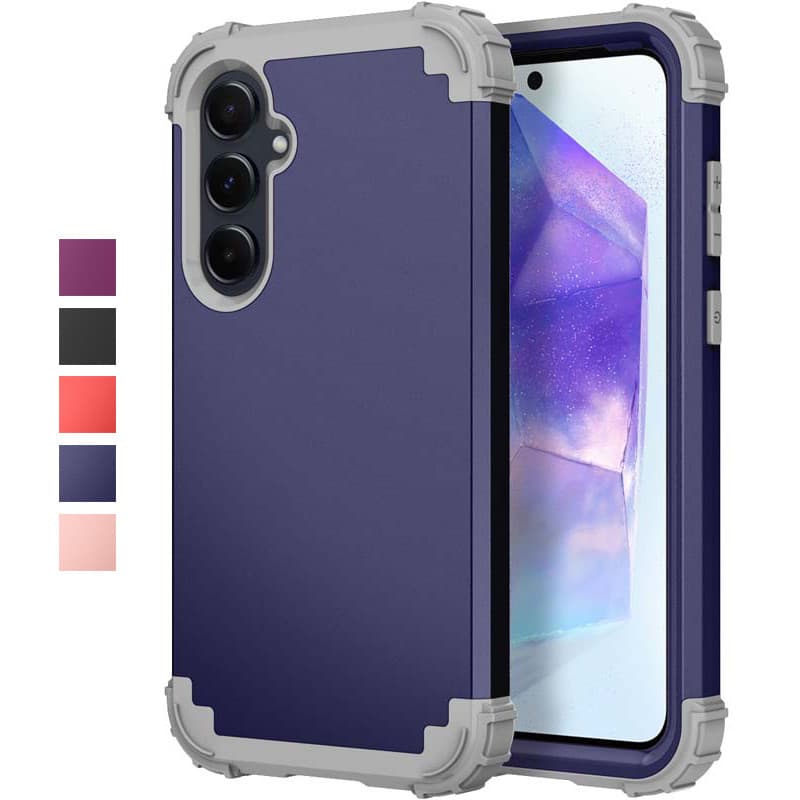 Capa À Prova De Choque Para Samsung Galaxy A57 5G , Resistente De 3 Camadas A37/A17/A56/A36/A26/A16/A55/A35/A71/A21/A51/