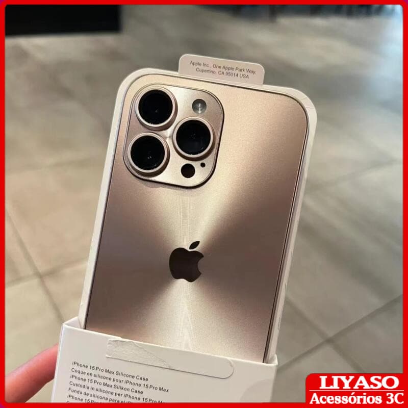 Luxo Aurora Colorido Laser Caso Para iPhone 16 15 14 13 12 11 Pro Max CD Textura Micro Fosco À Prova De Choque Capa Dura