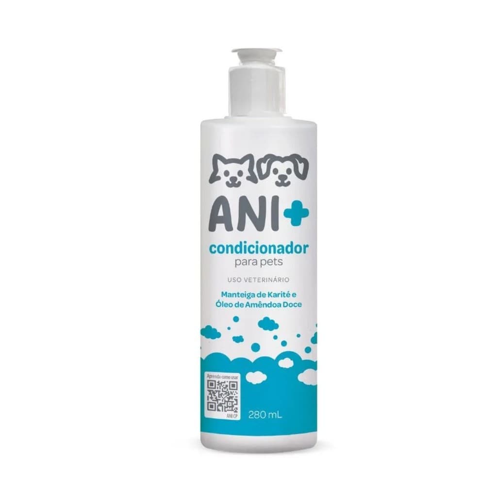 Condicionador Hidratante Para Pets Ani+ Pet Society 280ml