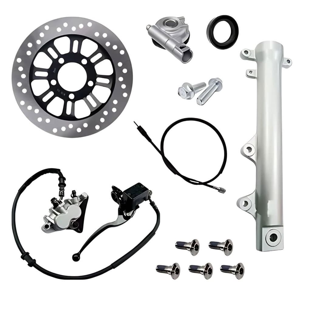 Kit Freio Disco Titan Fan 150 Mix 2009 A 2013 Sem Cubo Raio