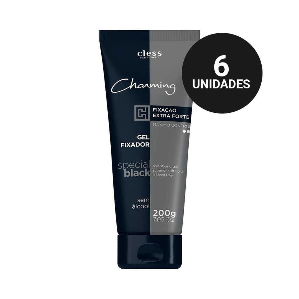 Kit Profissional Gel Fixador Charming (6x200ml)