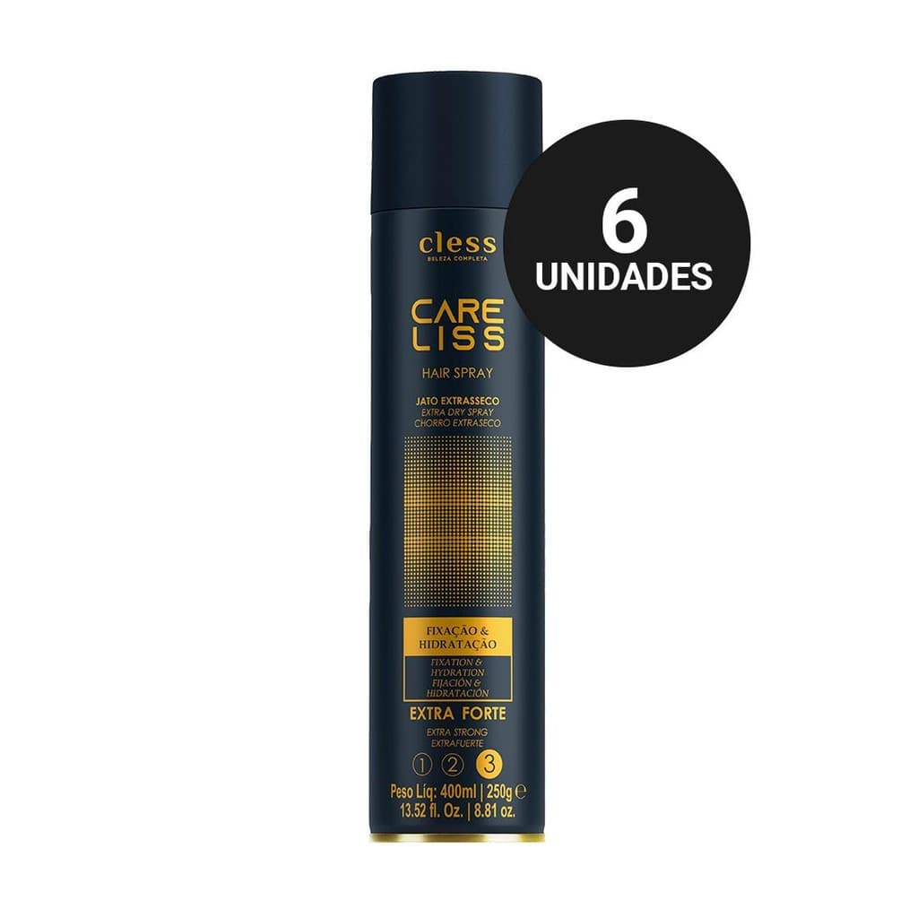 Kit Profissional Hair Spray Care Liss Extra Forte (6x400ml)