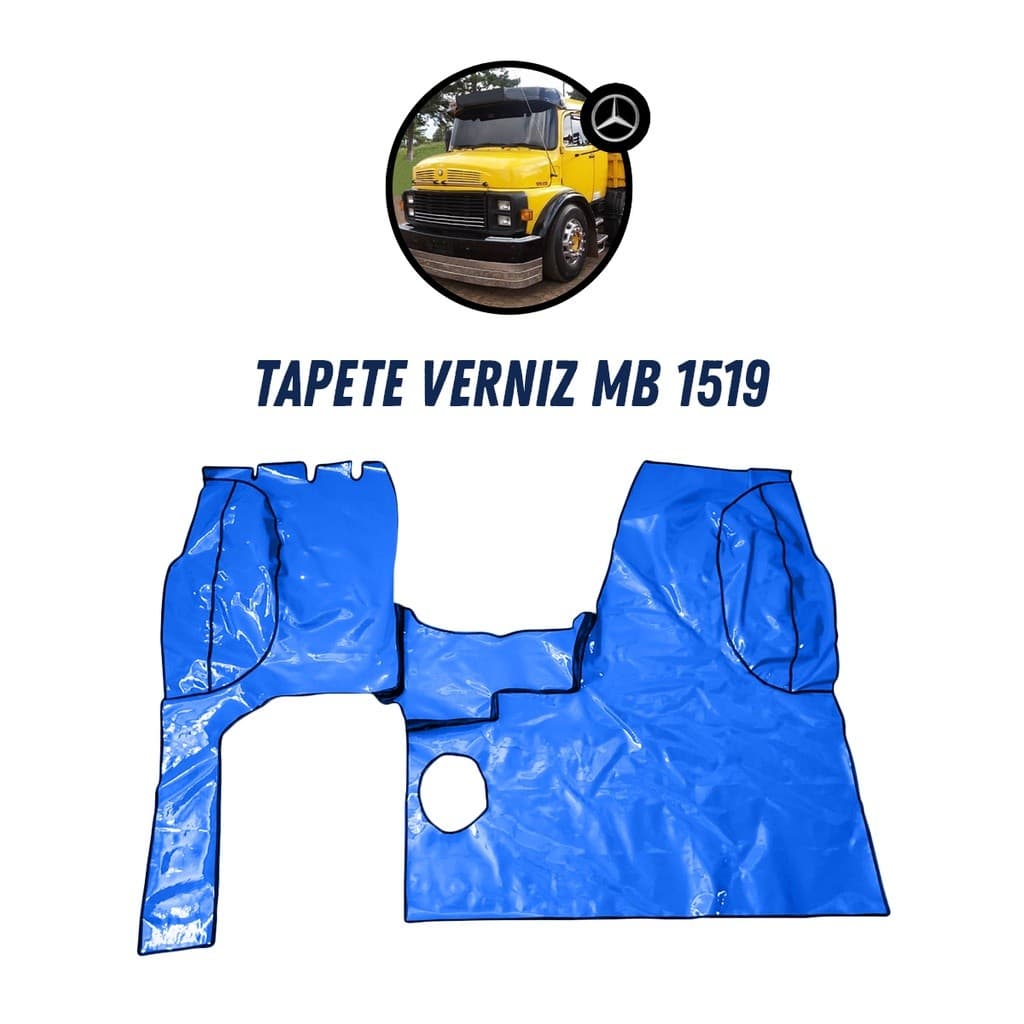 Tapete Verniz Caminhão Mb 1519 Cabine Leito