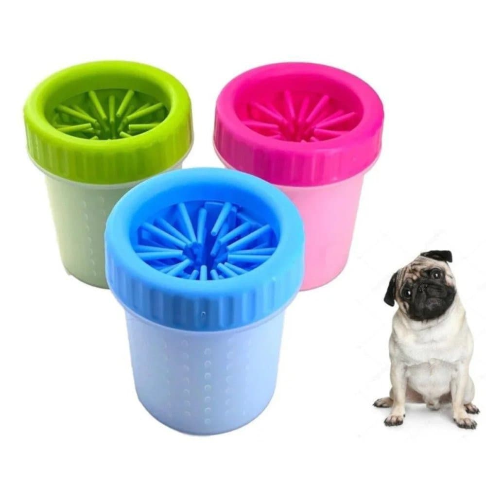 Lava-Patas  para pets limpa animais   Cachorros  gatos - Sortido  limpador banho limpeza patinha