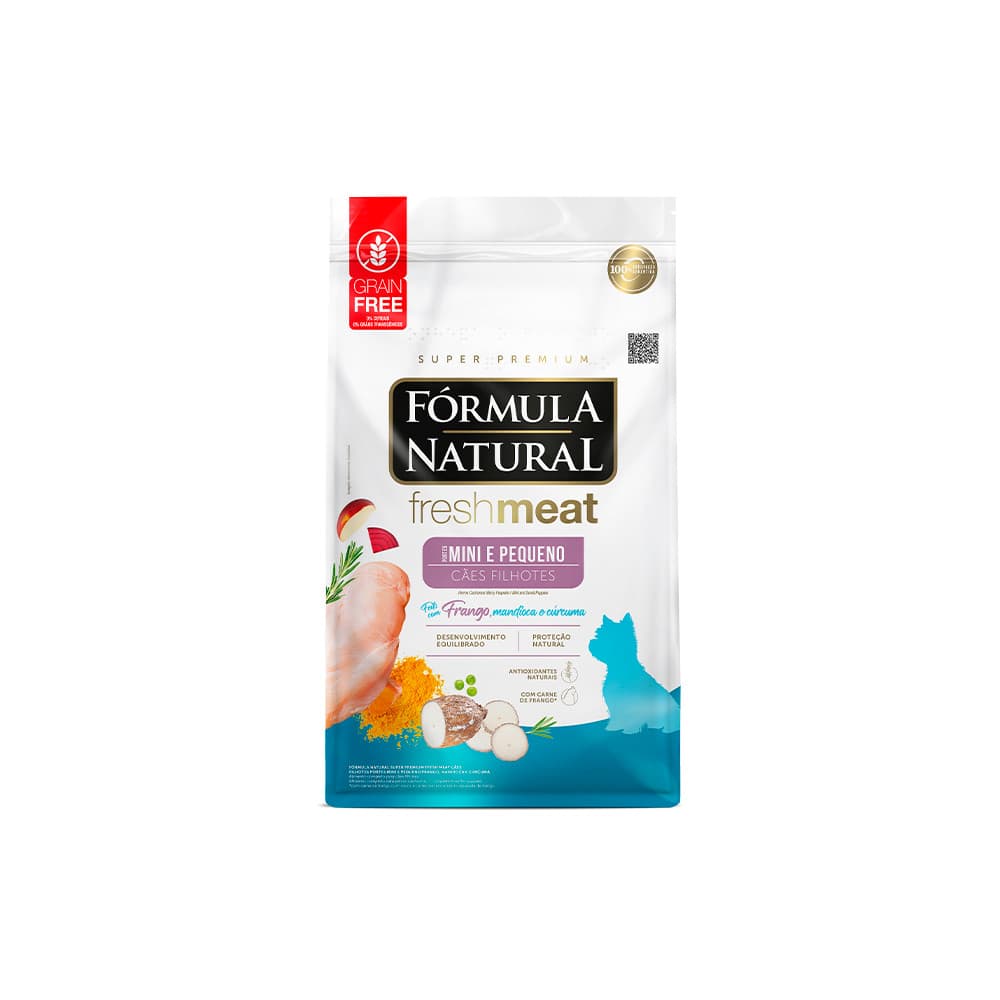FORMULA NATURAL FRESH MEAT FILHOTE MINI PEQUENO 2,5KG
