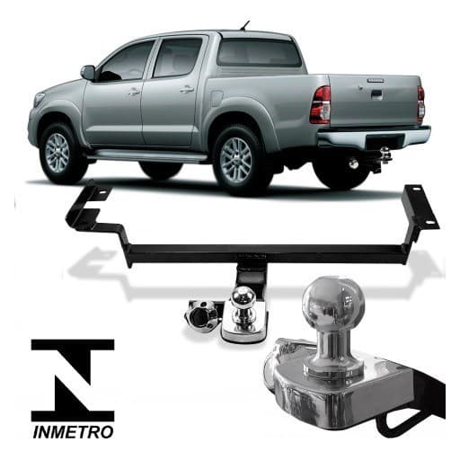 Engate Toyota Hilux 2005 A 2021 Reforcel 500kg Protetor Produto de Qualidade