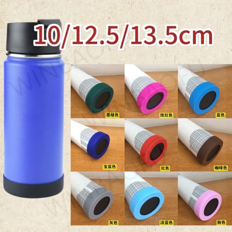 Manga De Bota De Silicone Para Proteção Inferior Mais Segura De Copo E Menos Ruído Acessórios De Caneca De Café-Verde De