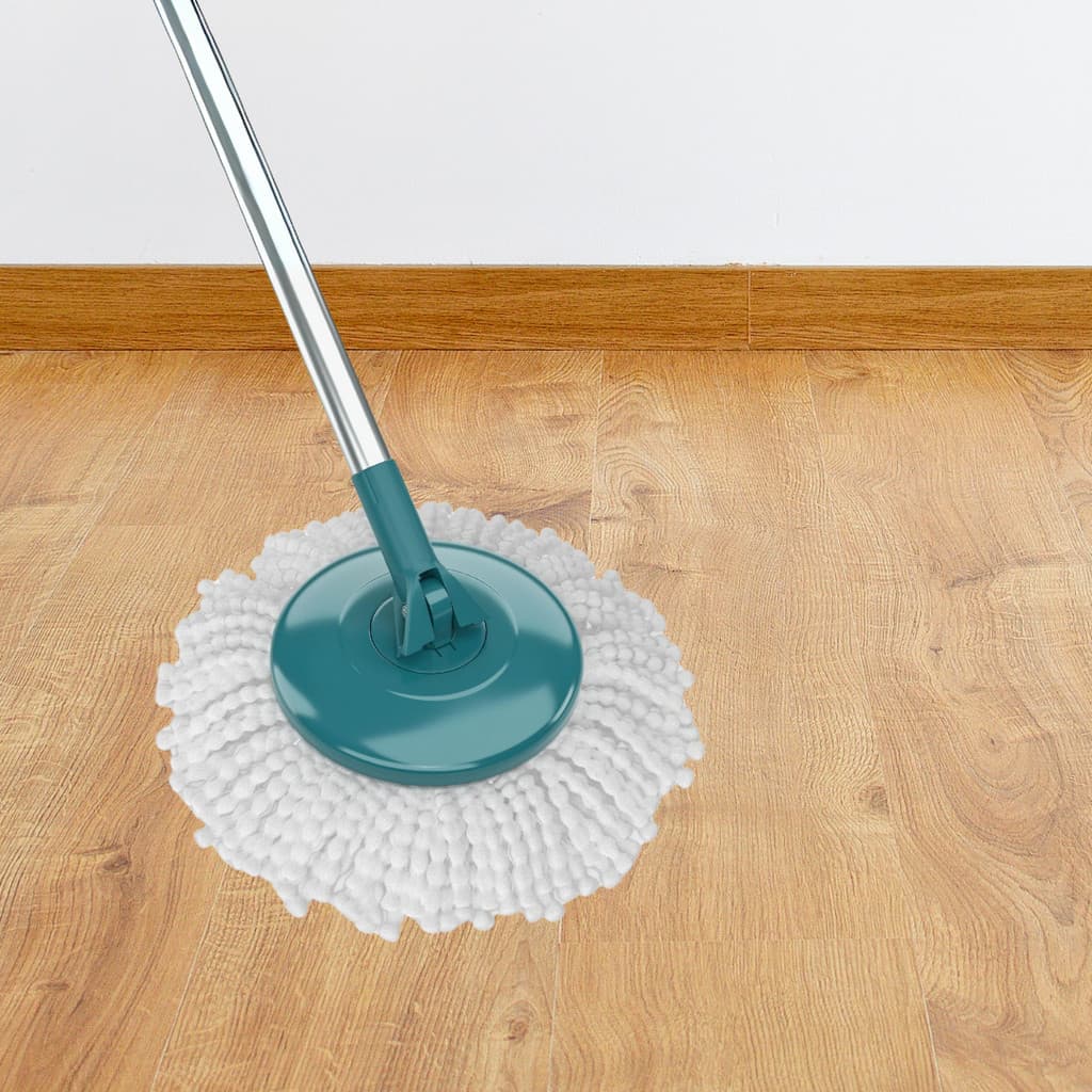 Mop Giratório Esfregão Balde 8 Litros Flashlimp Giro Fit Cabo Regulável
