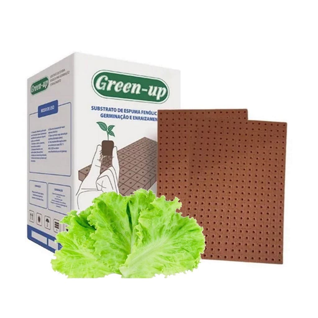 Espuma fenólica Greenup c/ furo para Peletizada