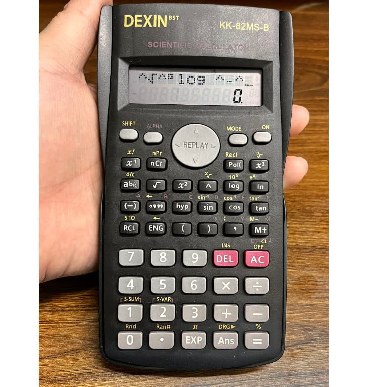 Calculadora Cientifica  Kk-82ms 240 Funções Com Capa Protetora