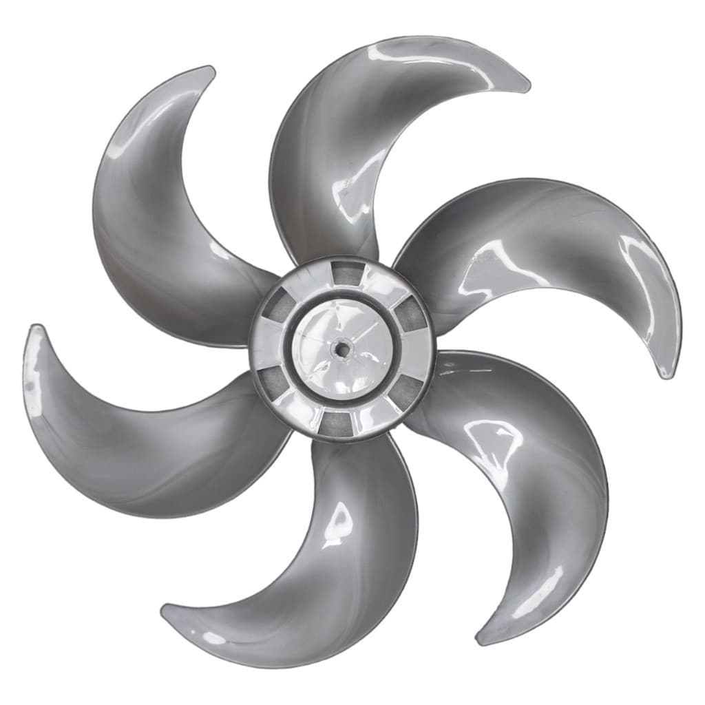 Hélice Para Ventilador Ventisol 40cm 6 Pás Prata Turbo Premium