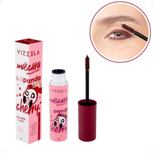 Rimel No Panda Cherry Bordo Vizzela Cor Vinho