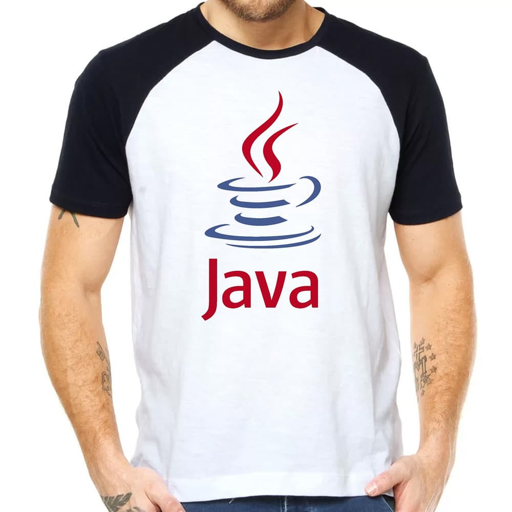 Camiseta Java Programação Desenvolvedor Camisa Blusa