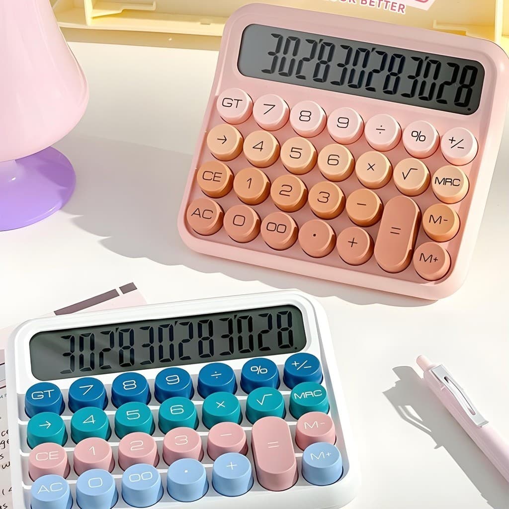 Calculadora Retrô Retangular 12 Dígitos Aiker AK-J038