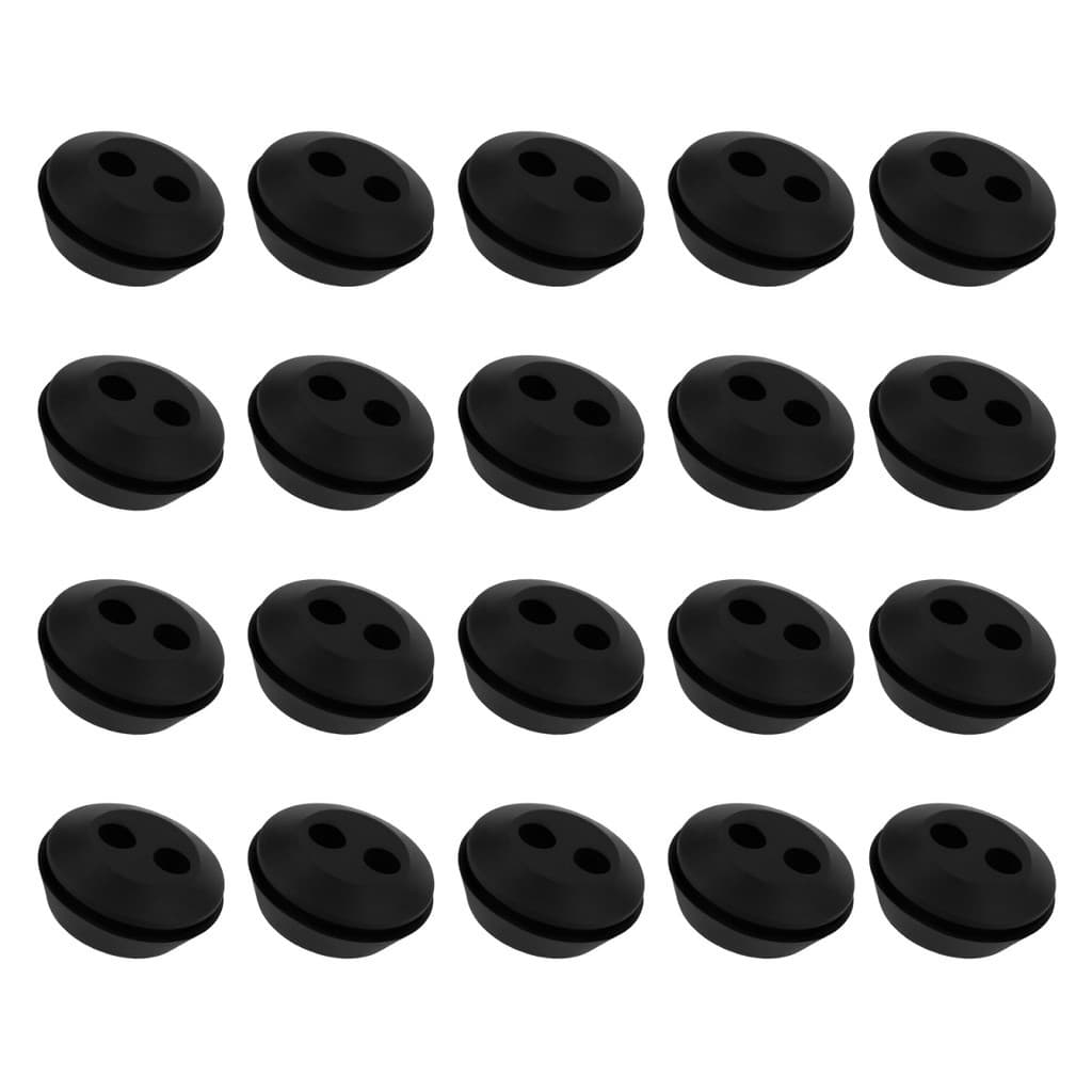 Kit 20 Borracha Vedação Tanque de Combustível Para Roçadeira 19mm