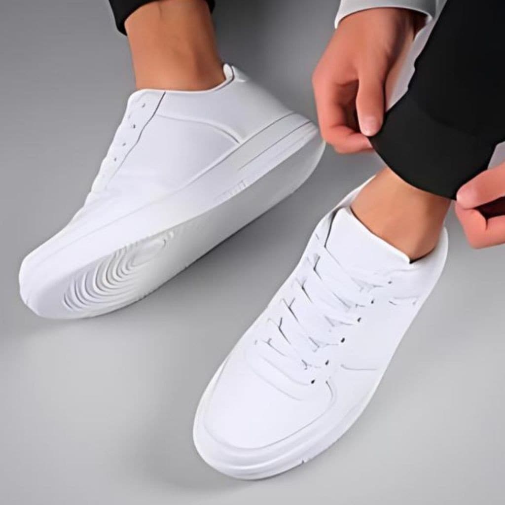 Tênis Branco Feminino Casual Super Confortável 34 Ao 43