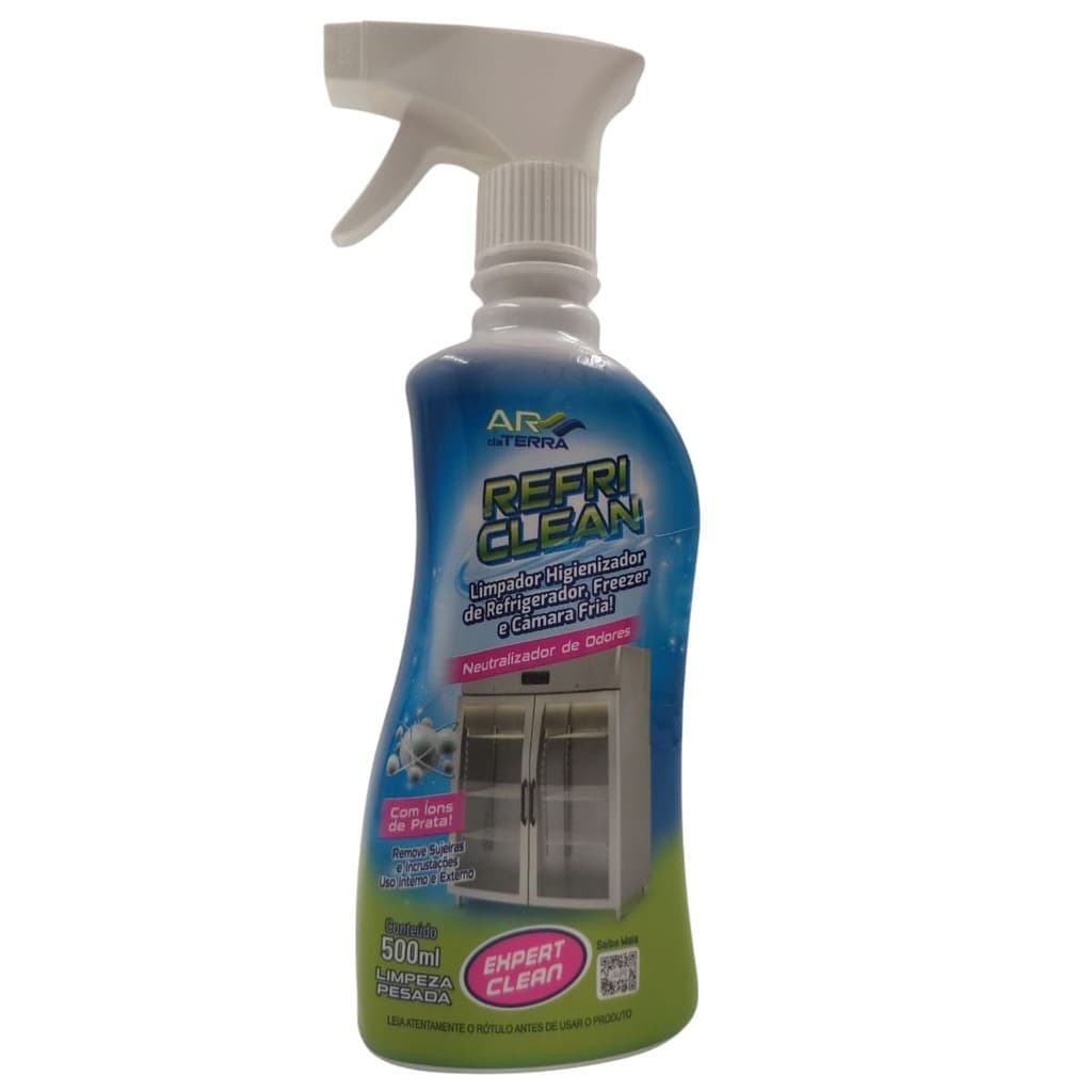 Limpador Higienizador Refriclean Freezer Ar Da Terra 500 ML