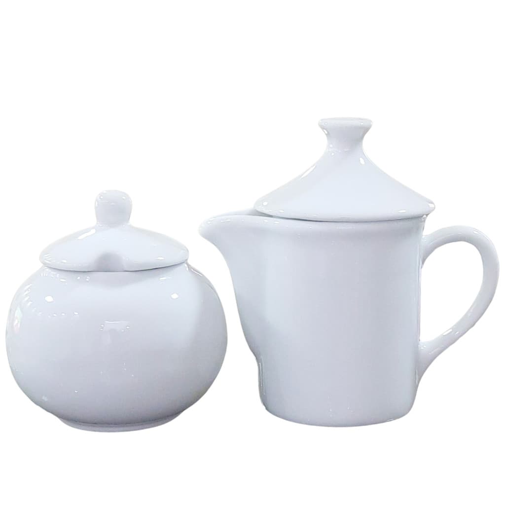 Jogo Café e Chá Mesa Posta 2 peças - Bule Leiteira 300ML + Açucareiro 350ml