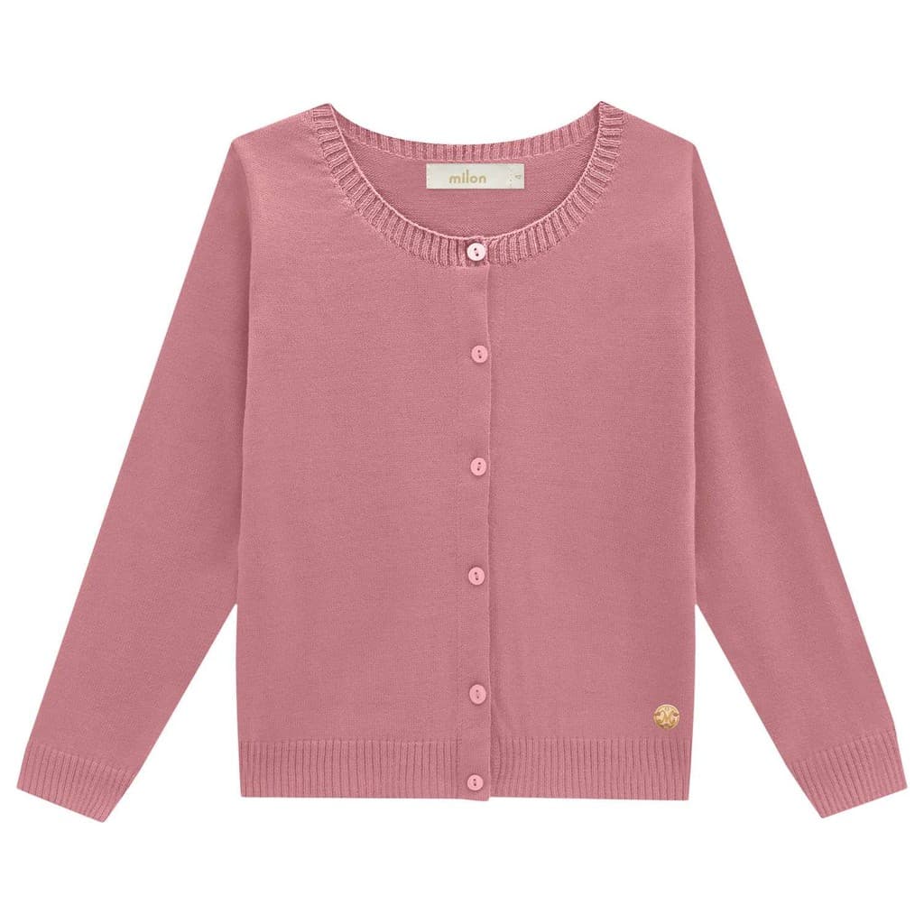 Cardigan Casaquinho Casaco Tricô Tricot Infantil Menina