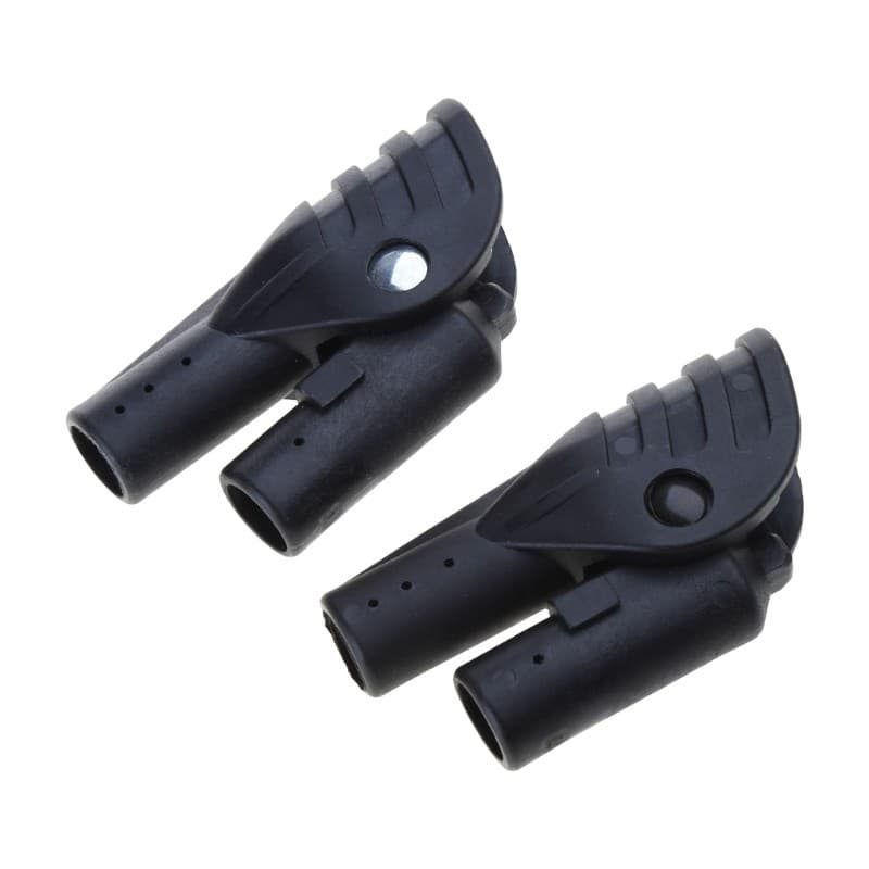 2 Conectores Dobrável Para Barraca Adaptador Haste Suporte Durável E Confiável