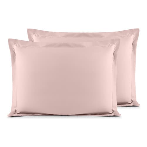 Par De Fronhas Com Abas Percal 600 Fios Egipcios 100% Algodao Toque Acetinado Macio Luxo 70cm X 50cm