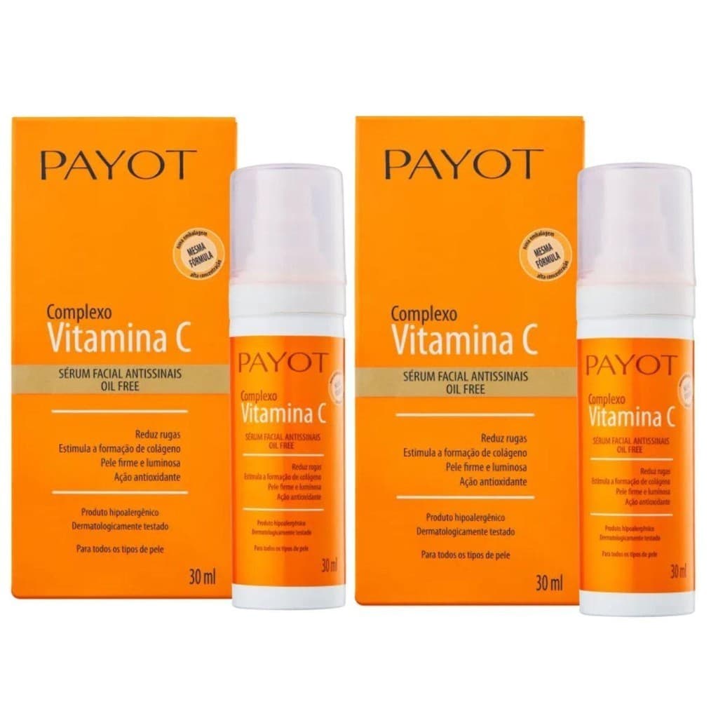 Payot Kit Complexo Vitamina C Serum Oil Free 30ml Com 2