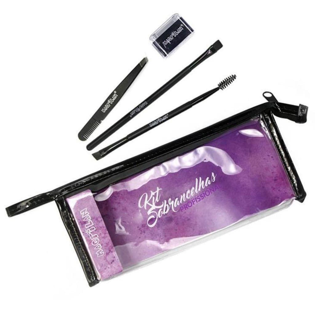 KIT SOBRANCELHAS PROFISSIONAL MACRILAN KS100