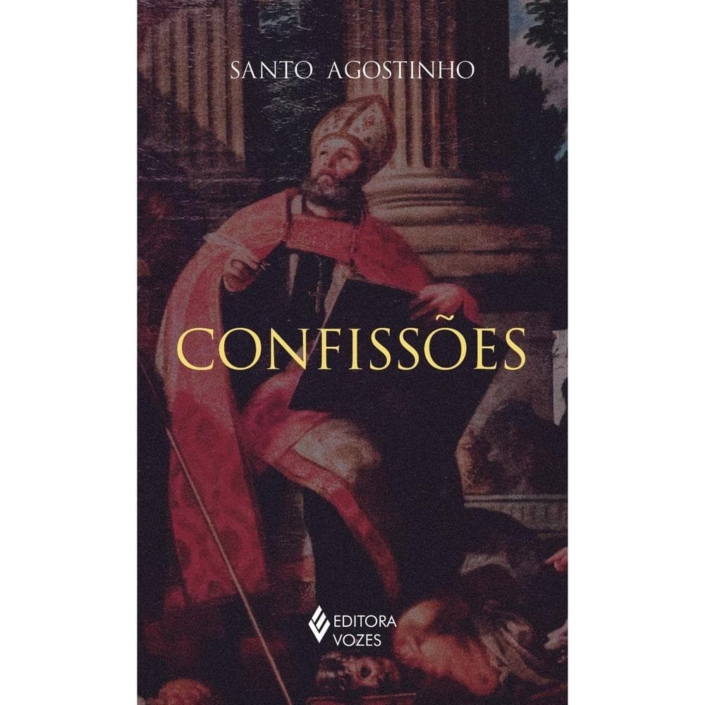 Livro Confissões - Sem orelhas - Editora Vozes - Capa Comum