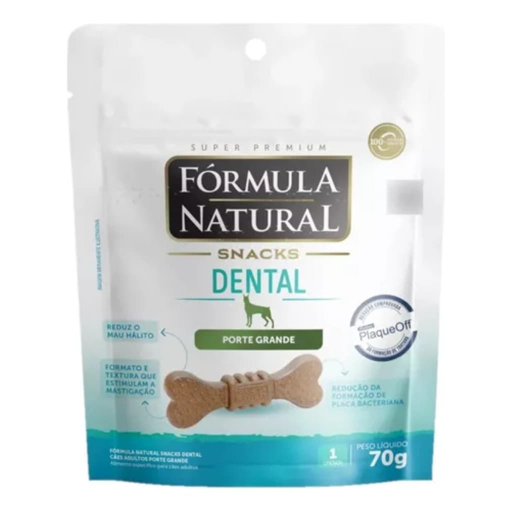 Formula Natural Snacks Dental Para Cães Porte Grande 70g