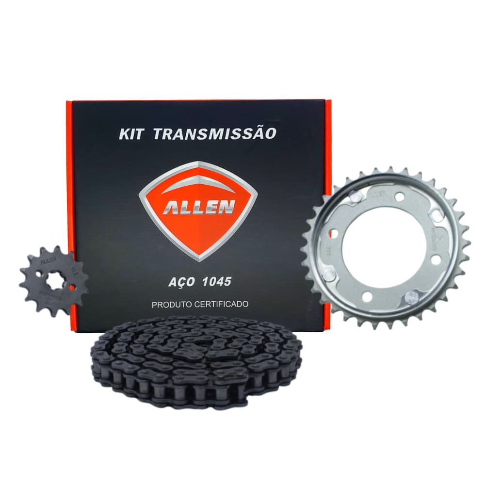 Kit Relação Transmissão Allen Honda Pop 110i
