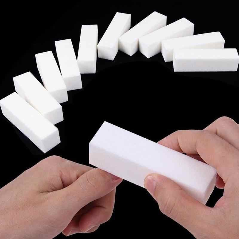 kit com 10 lixas bloco para polimento de unhas NH