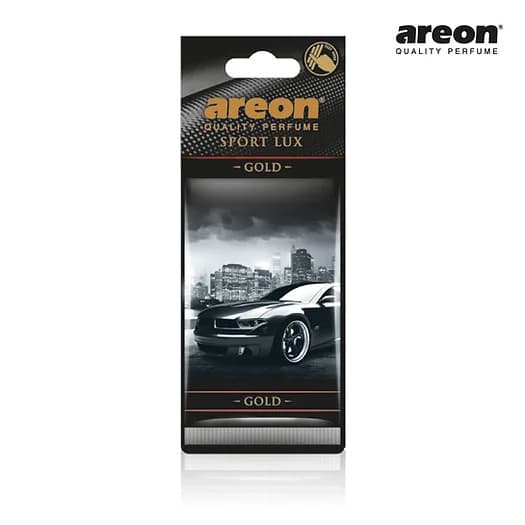 03 Aromatizantes Areon Sport Lux Gold o melhor aromatizante do mundo - tipo Little Trees