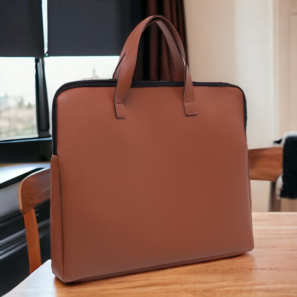 Capa Case Pasta bolsa de Notebook 15,6 14 17 Couro eco Compatível Todas Marcas