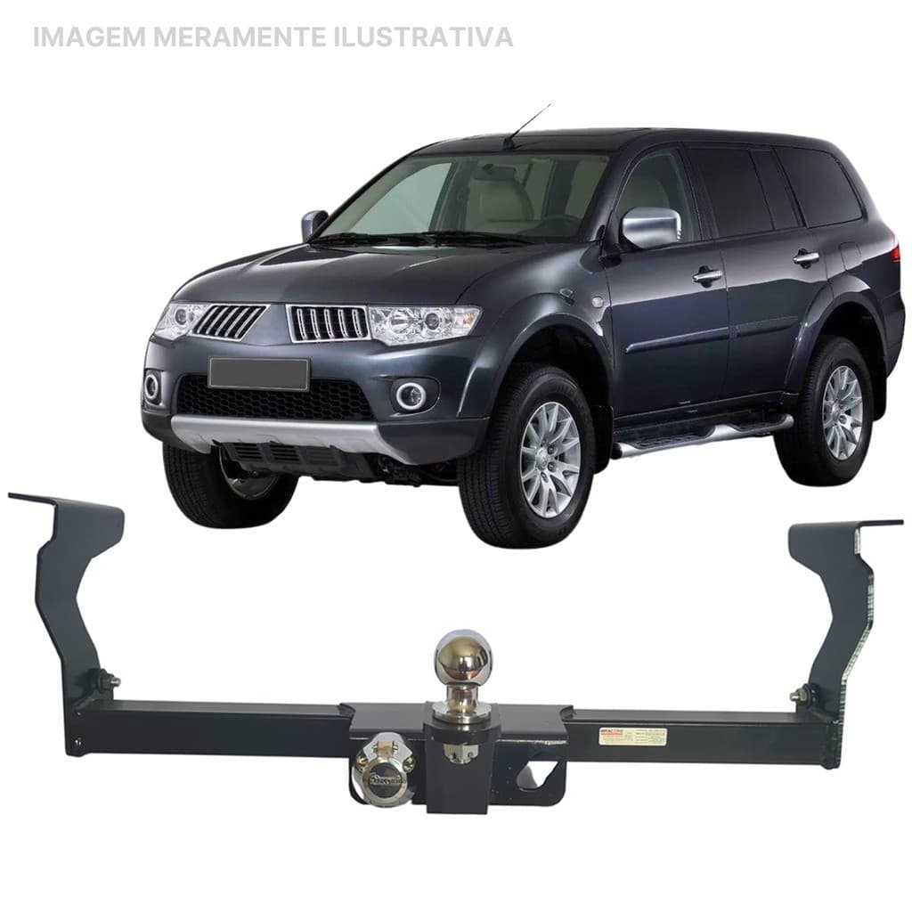 Engate Rabicho Removivel Pajero Dakar 2009 a 2018 1000Kg Produto de Qualidade