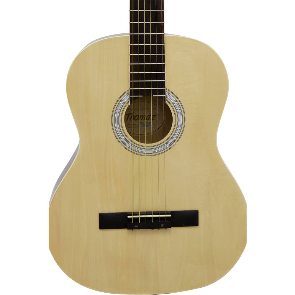 Violão Acústico de Aço para Destros com Tensor TCG 390 A Natural Thomaz
