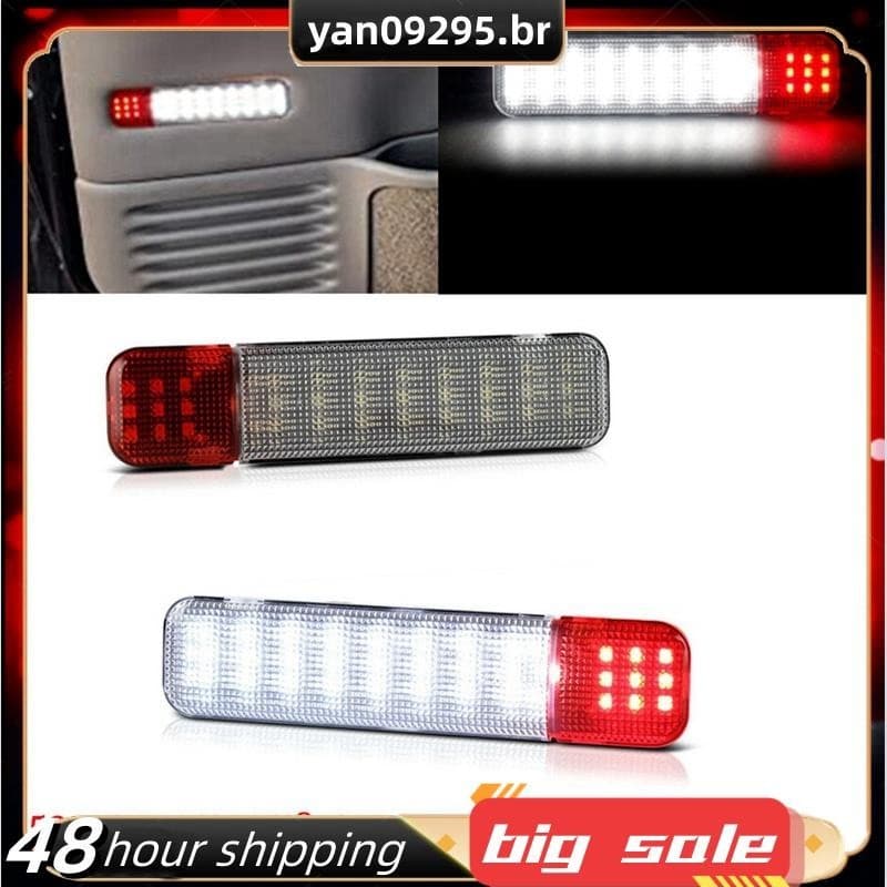 1Pair Painel De Leds Para Portas Luz De Cortesia Chevy Silverado GMC Sierra Yukon Hummer H2 Escalade Peças De Lâmpadas De Boas-Vindas