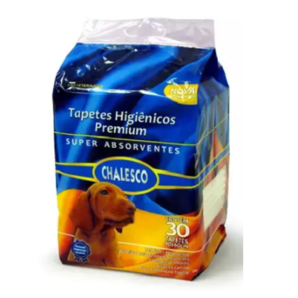 Tapete Higiênico Chalesco Premium para Cães - 30 unidades