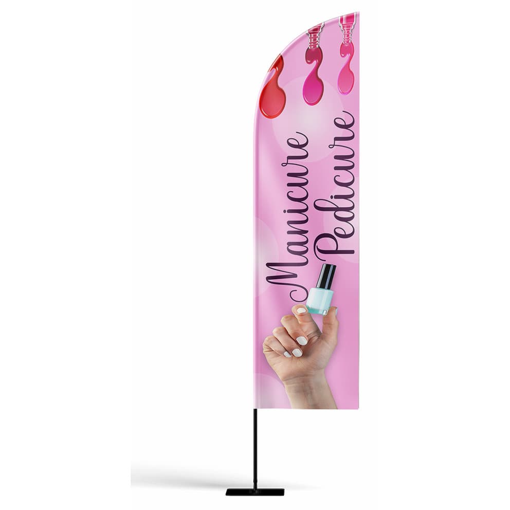 WIND BANNER COMPLETO MANICURE PEDICURE