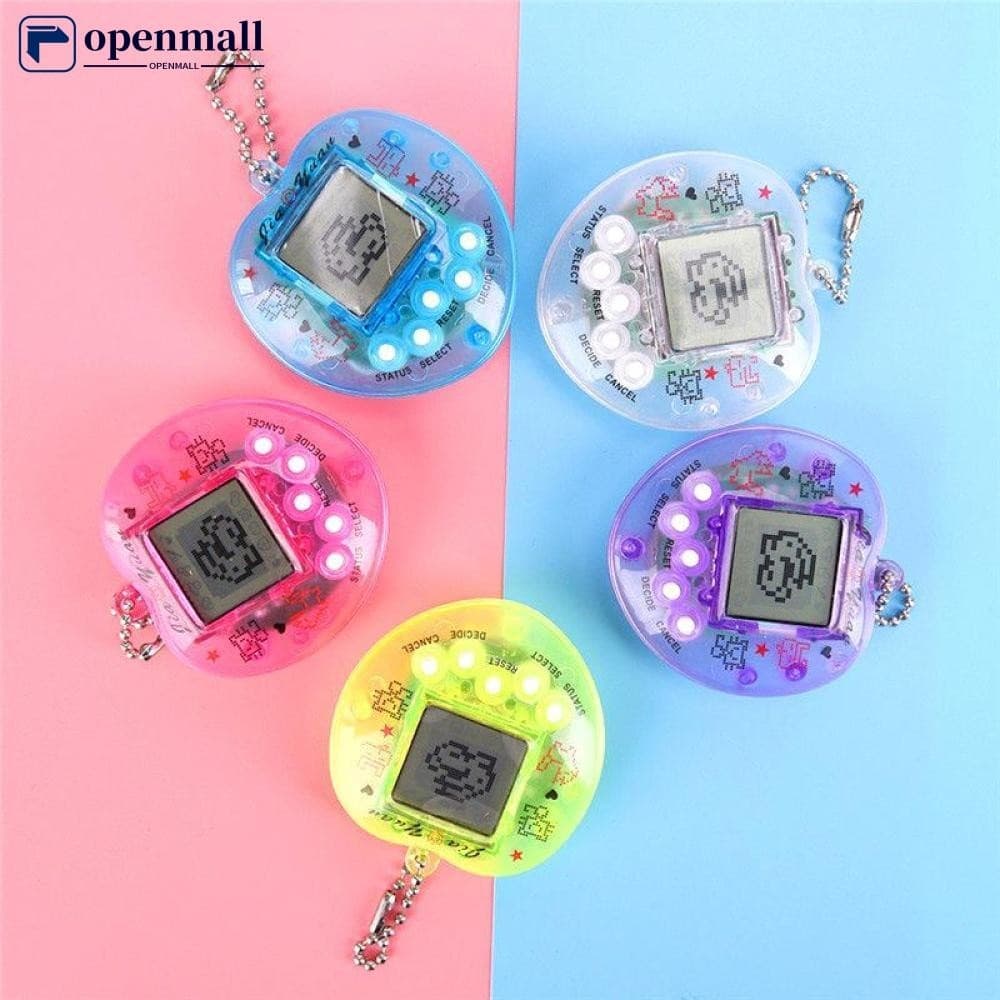 openmall 168 Animais De Estimação Em 1 Pêssego Transparente Design Virtual Cyber Funny Pet Gift Play Toy N6U9