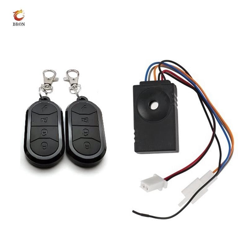 Sistema De Alarme Ebike Dual Remote Control 36V 48V 60V 72V Acessórios Universal À Prova D'água Substituição De Bicicletas Elétricas