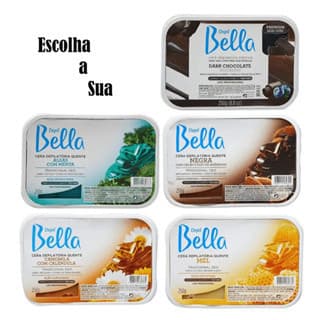 DEPIL BELLA: Depil Bella Cera Depilatória 250g (Escolha a sua)