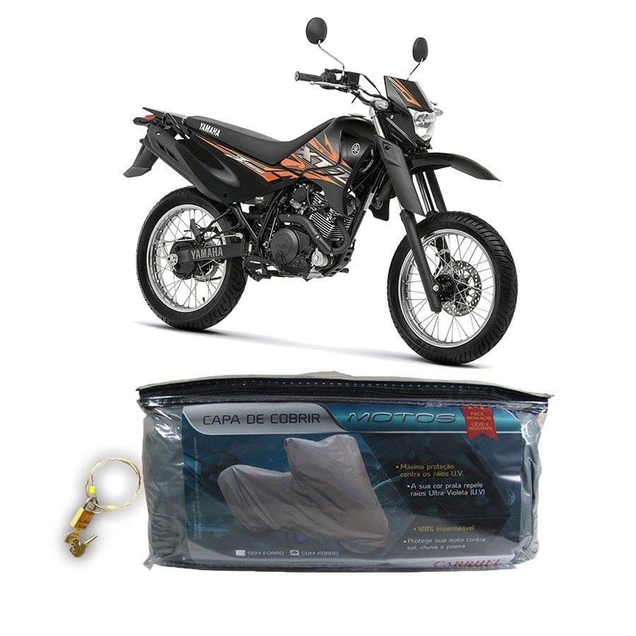 Capa com cadeado para cobrir YAMAHA XTZ 125 XE M(205)