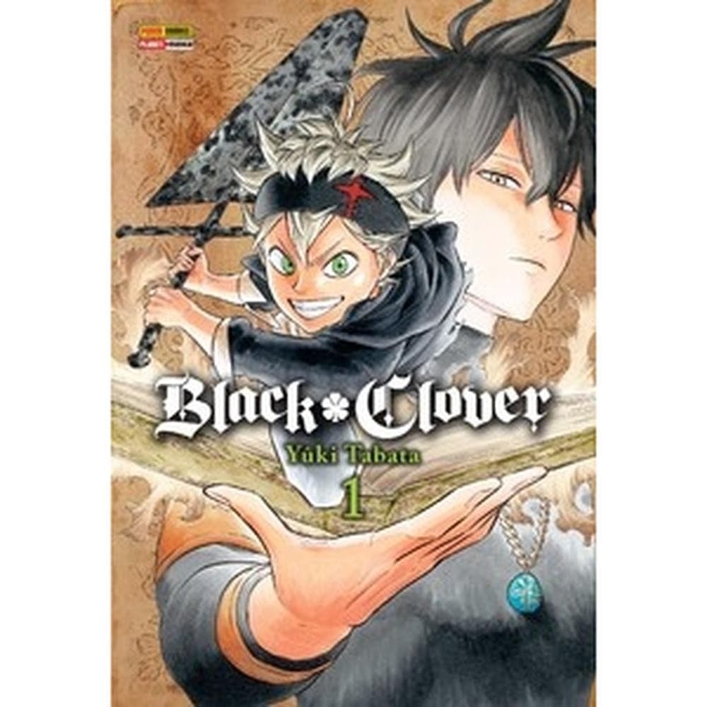 Livro Black clover volume  01 - capa comum