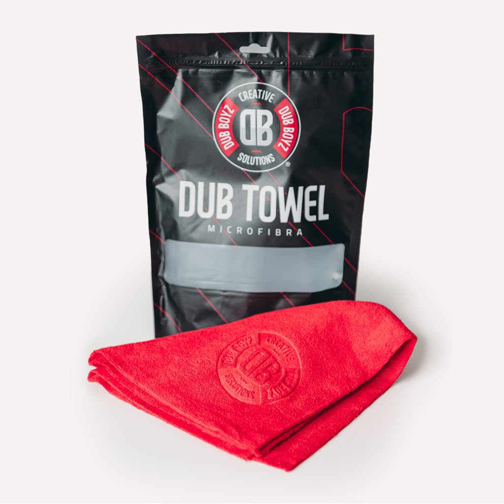 Dub Towel 40x40 350gsm Vermelha Dub Boyz