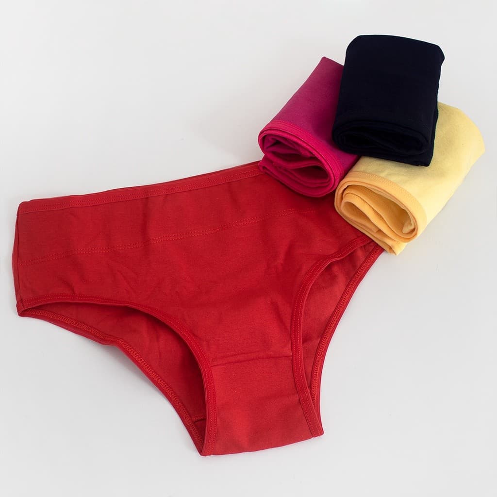 Kit 05 calcinha de algodão plus size feminina Confortável
